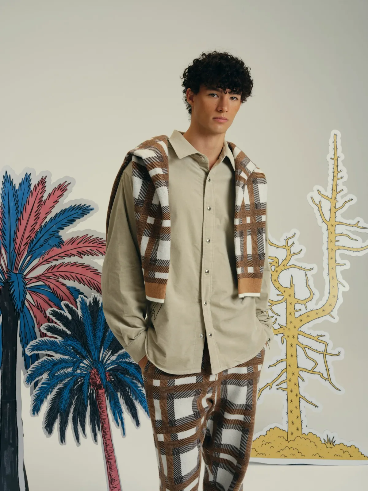 Men's Heritage Check Sweater Jacket