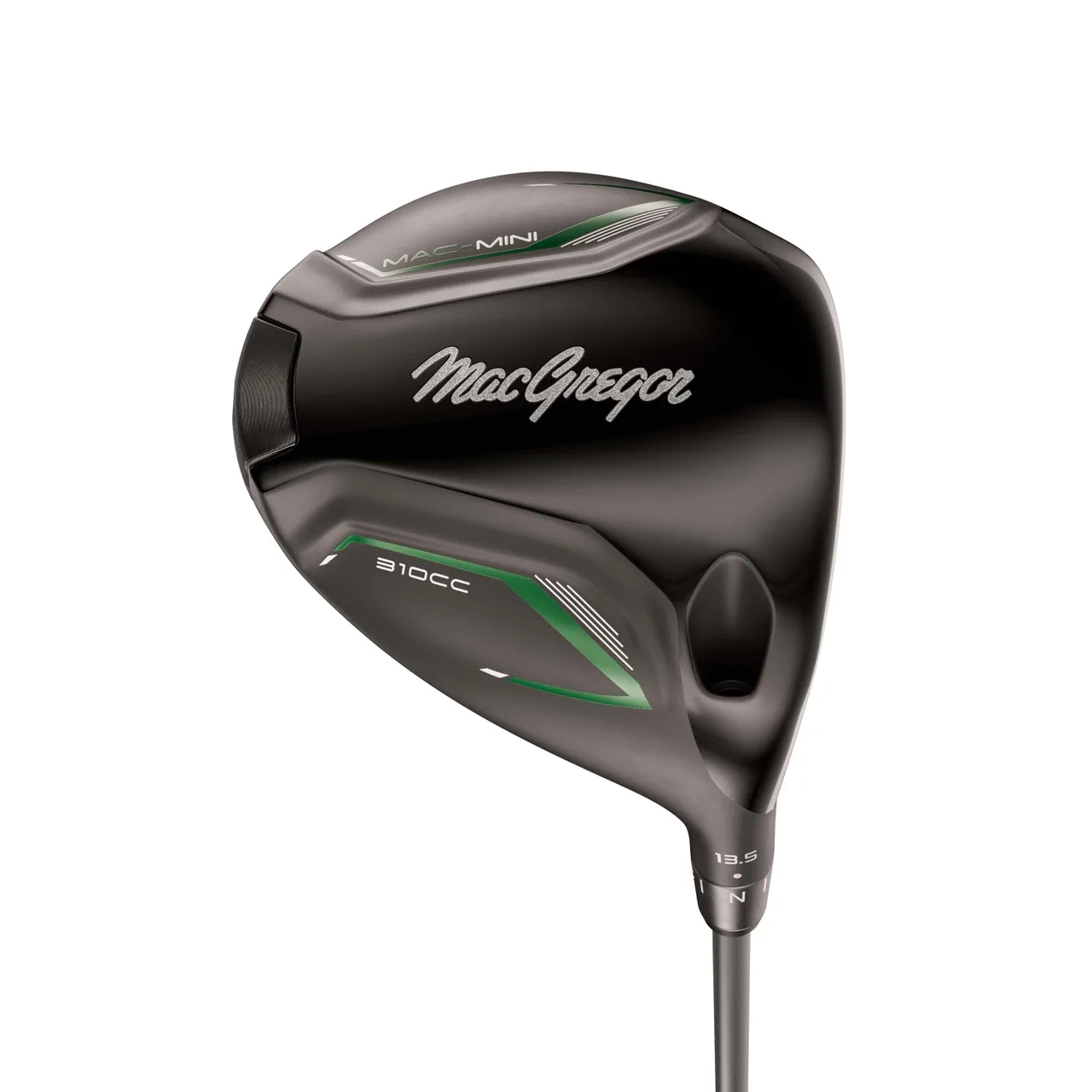 MacGregor Mac Mini driver, sole view with green accents